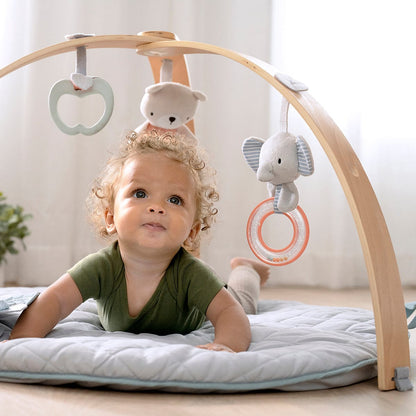 Kids2 Ingenuity Cozy Spot Reversible Duvet Activity Gym - Loamy - 12126-000-000-02
