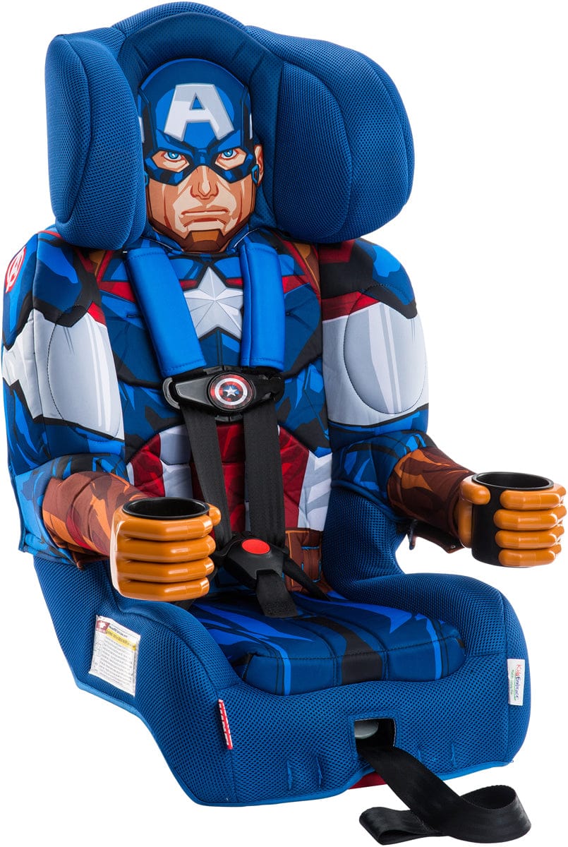 KidsEmbrace 2-in-1 Harness Booster Car Seat - Captain America - 3001CAP
