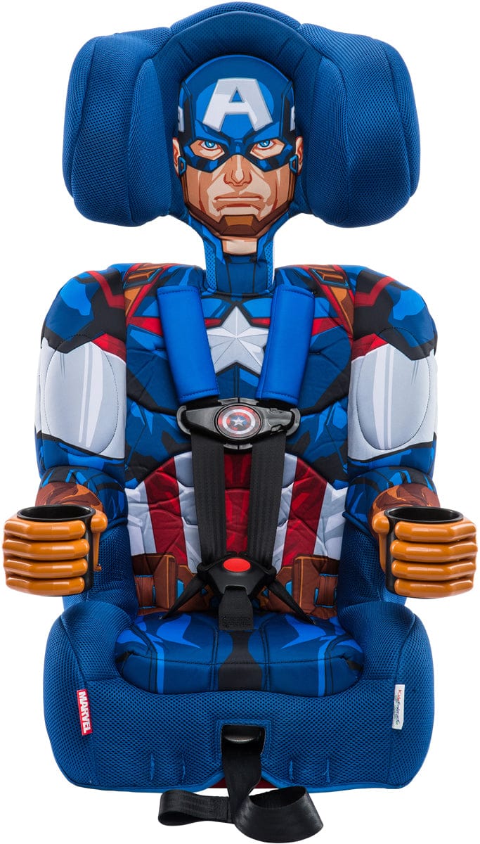 KidsEmbrace 2-in-1 Harness Booster Car Seat - Captain America - 3001CAP