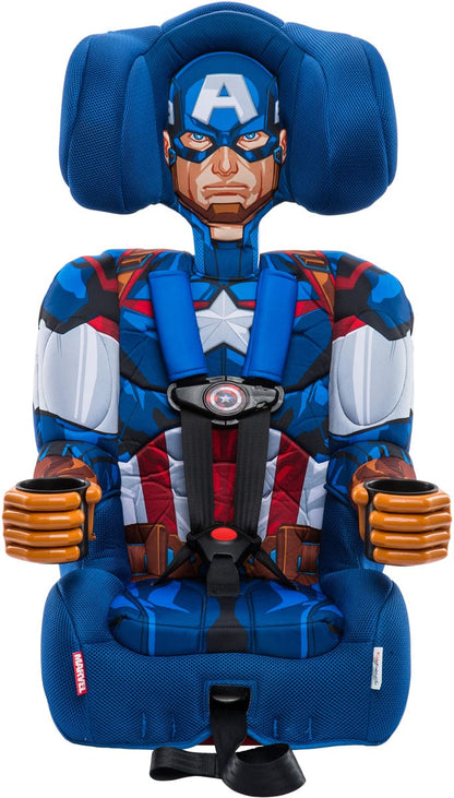 KidsEmbrace 2-in-1 Harness Booster Car Seat - Captain America - 3001CAP