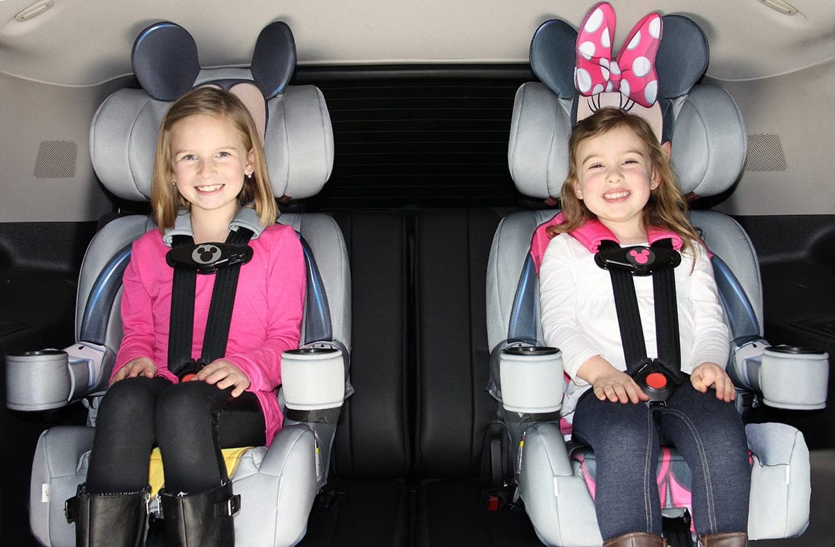 KidsEmbrace 2-in-1 Harness Booster Car Seat - Mickey Mouse - 3001MIC