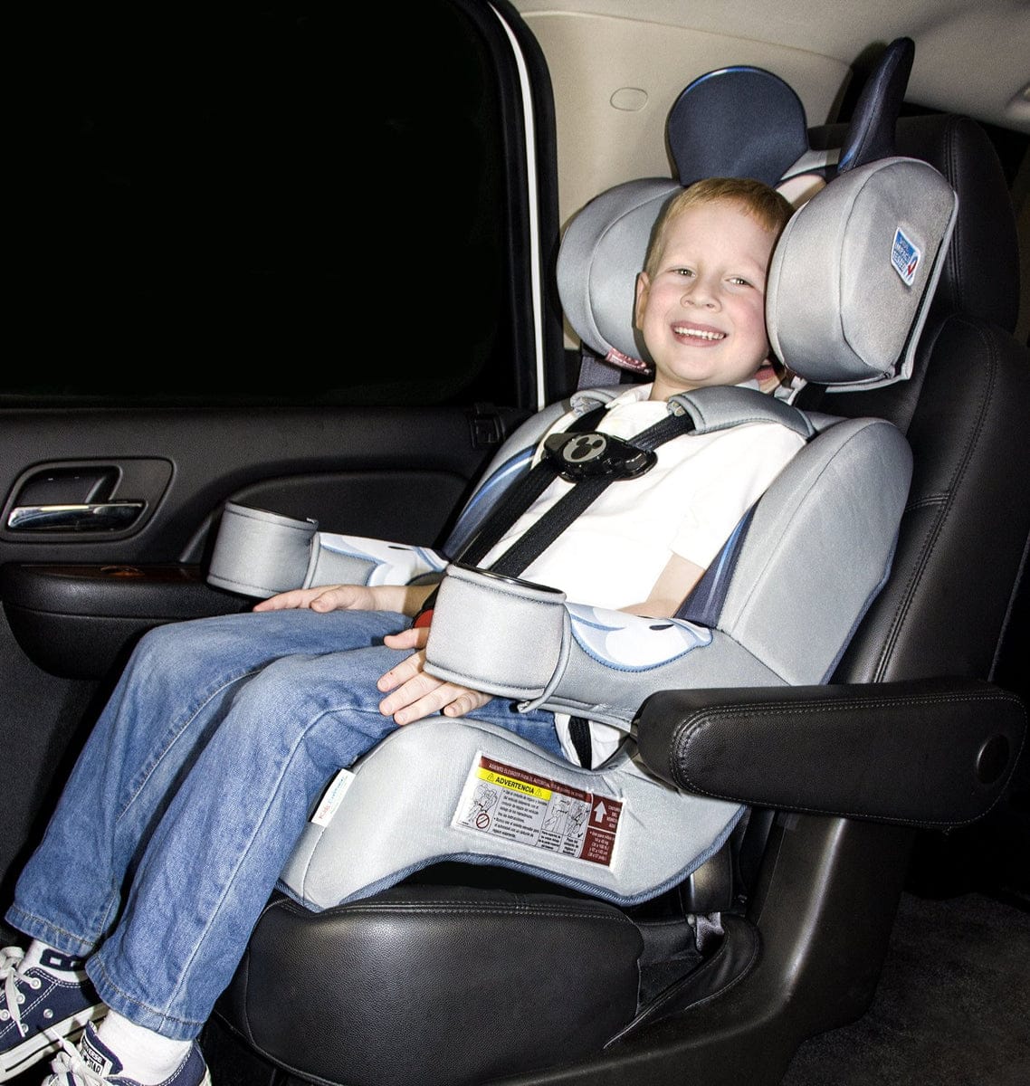 KidsEmbrace 2-in-1 Harness Booster Car Seat - Mickey Mouse - 3001MIC