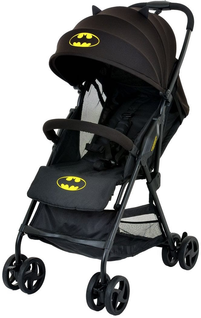 KidsEmbrace DC Comics Batman Lightweight Compact Stroller - Black - 7701BATBK