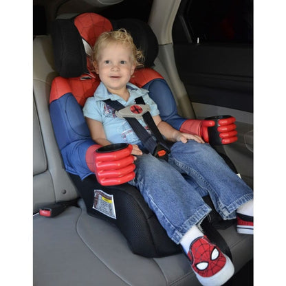 KidsEmbrace Harness Booster Car Seat - Ultimate Spider-Man, Black - 40000SPD