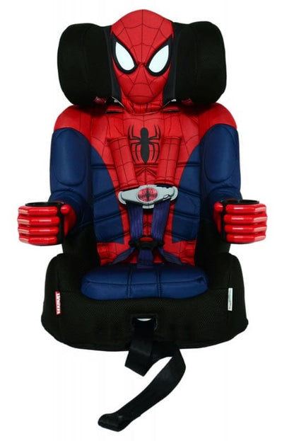 KidsEmbrace Harness Booster Car Seat - Ultimate Spider-Man, Black - 40000SPD