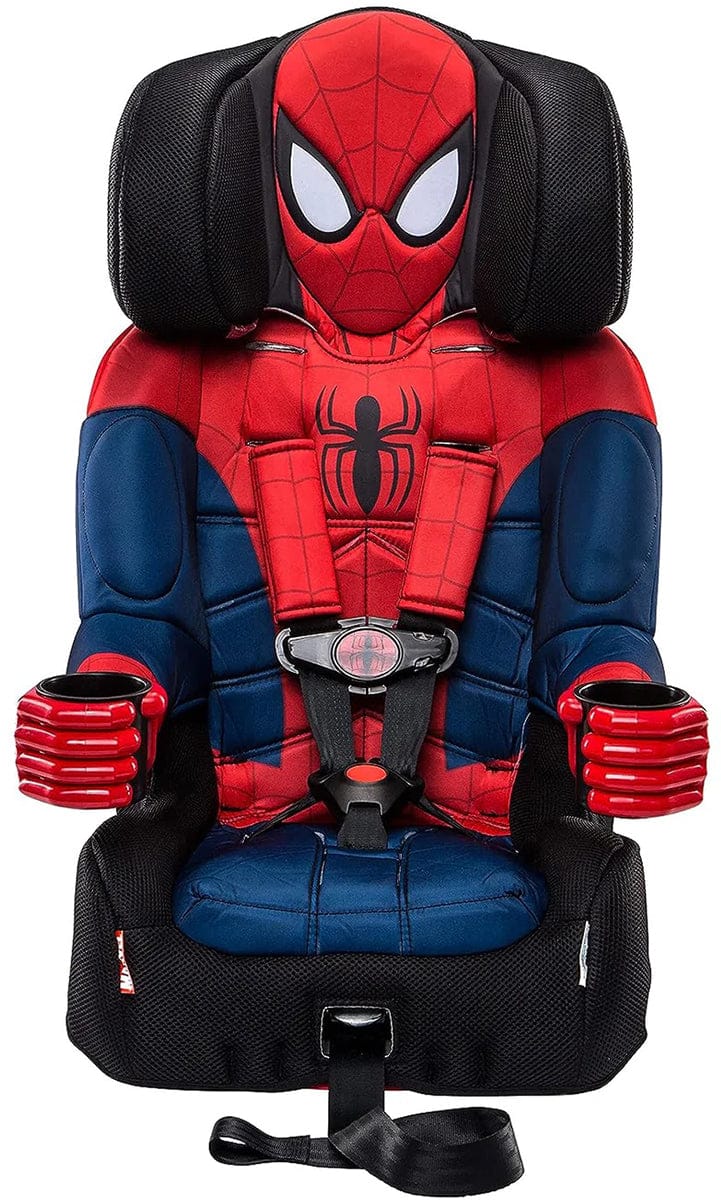 KidsEmbrace Harness Booster Car Seat - Ultimate Spider-Man, Black - 40000SPD