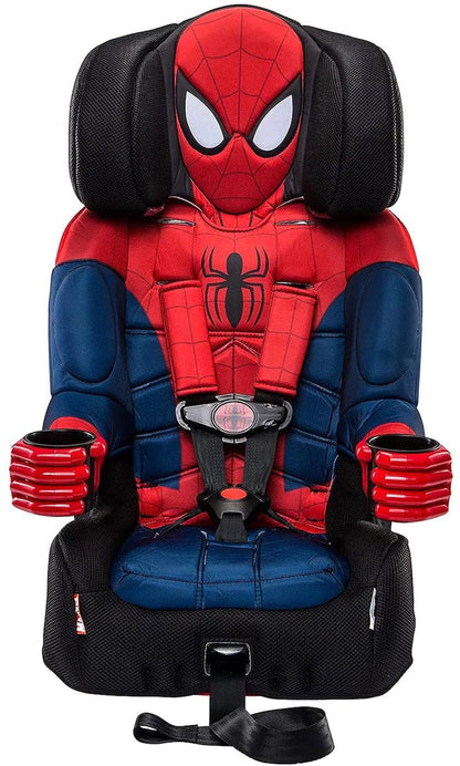 KidsEmbrace Harness Booster Car Seat - Ultimate Spider-Man, Black - 40000SPD