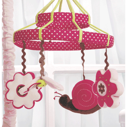 KidsLine Berry Garden Musical Mobile - 7202MOB