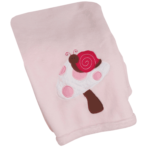 KidsLine Berry Graden Boa Blanket - 7202BB