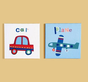 KidsLine Big Rigs Canvas Wall Art - 4019cwa