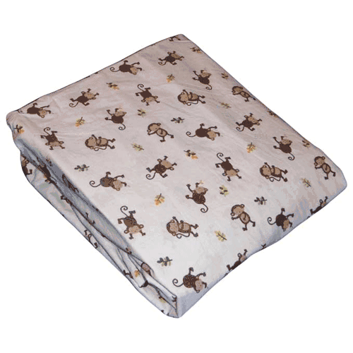 KidsLine Jungle 123 Fitted Sheet - 4020fs
