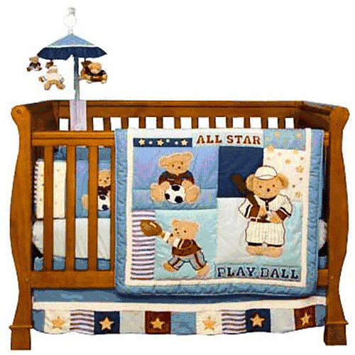 KidsLine Play Ball 6 Piece Crib Bedding Set - 1250BED