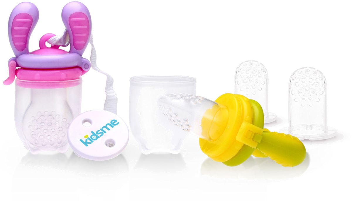 Kidsme Food Feeder Essential Set - Purple/Pink - 210179PPGY