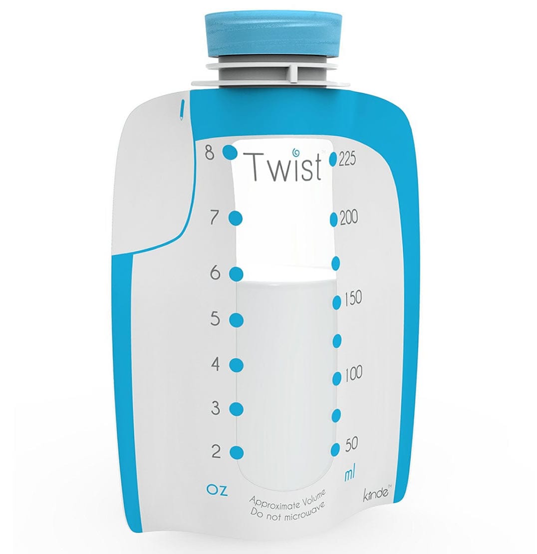 Kiinde Twist Pouch Milk Storage Pouch, 8 oz, 40pk - TW-L-040-NA