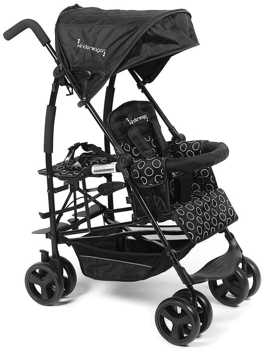 Kinderwagon Jump Sibling Stroller - Black - 514-JUMP-BLACK