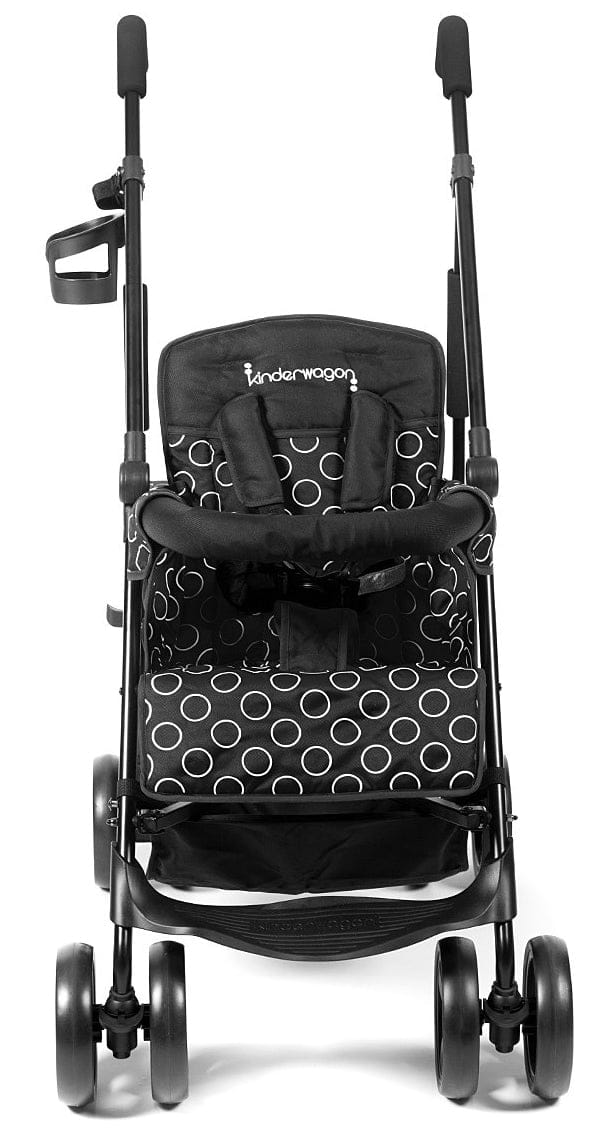 Kinderwagon Jump Sibling Stroller - Black - 514-JUMP-BLACK
