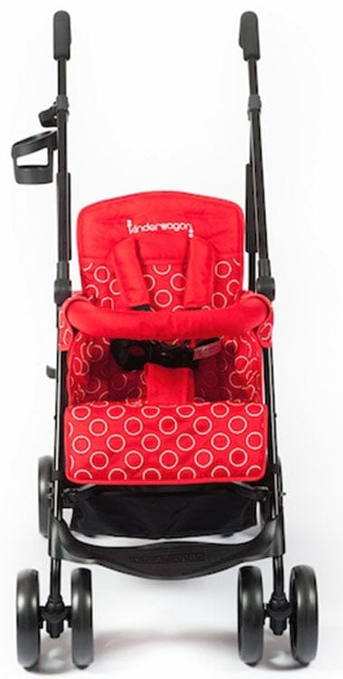 Kinderwagon Jump Sibling Stroller - Red