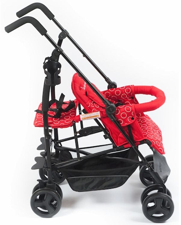 Kinderwagon Jump Sibling Stroller - Red