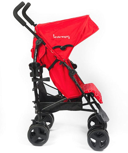 Kinderwagon Skip Umbrella Stroller - Red - 214-SKIP-RED