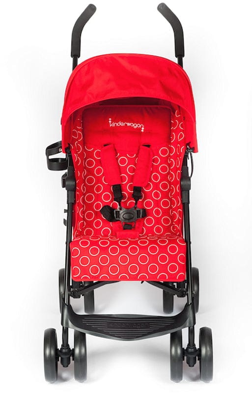 Kinderwagon Skip Umbrella Stroller - Red - 214-SKIP-RED