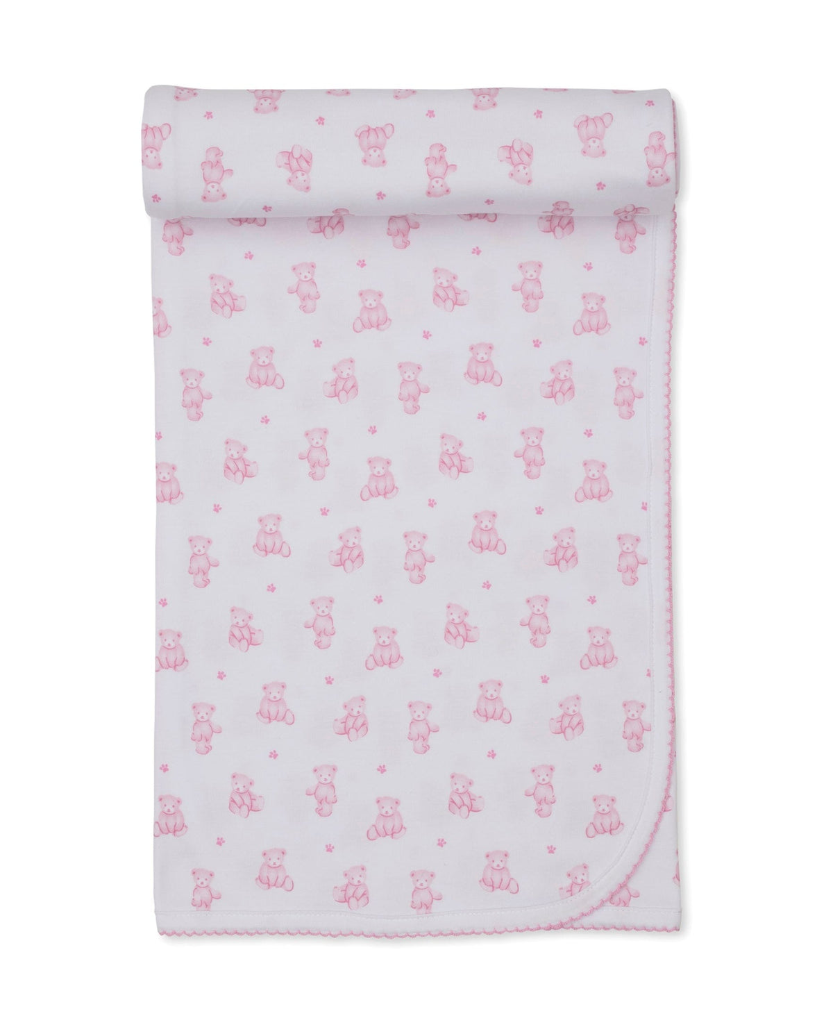 Kissy Kissy Blanket - Teddy Bears, Pink, One Size
