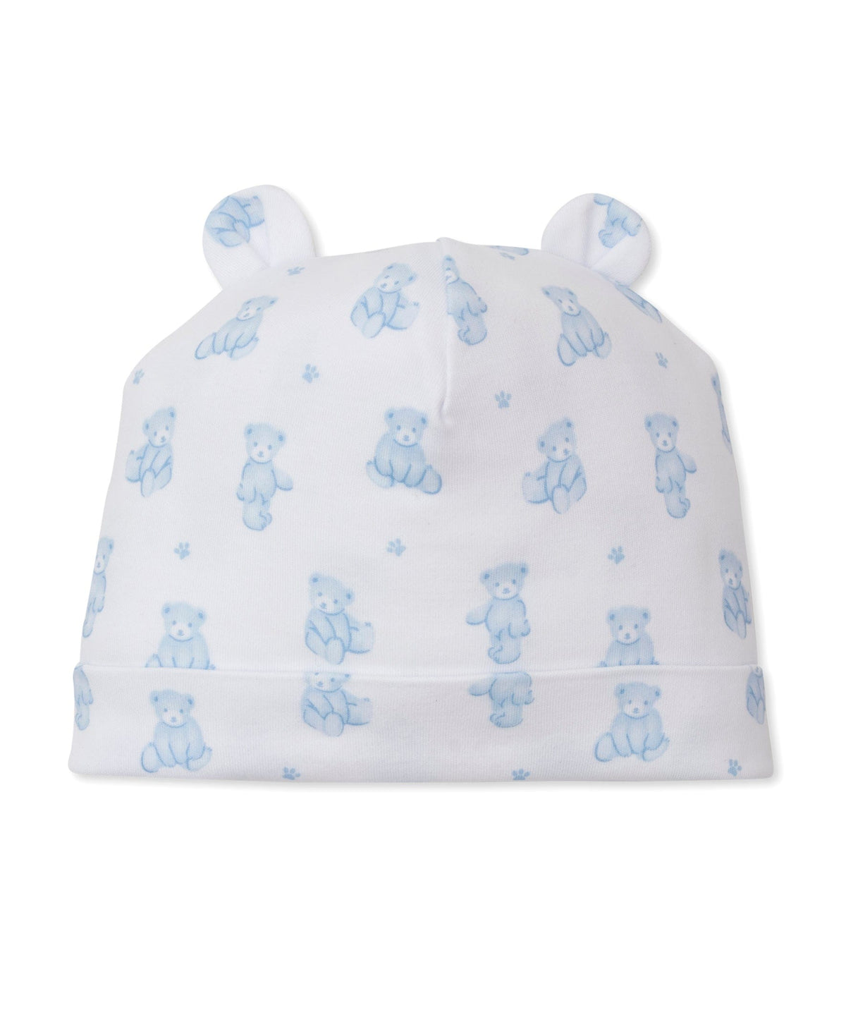 Kissy Kissy Hat - Teddy Bears, Light Blue, Newborn