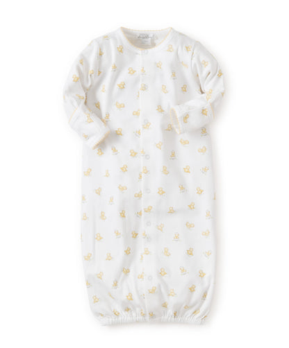Kissy Kissy Hatchlings Print Convertible Gown - Multi, Newborn