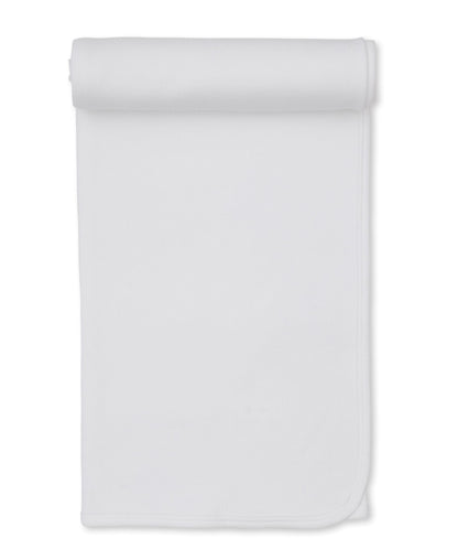 Kissy Kissy Pointelle Blanket - White, One Size