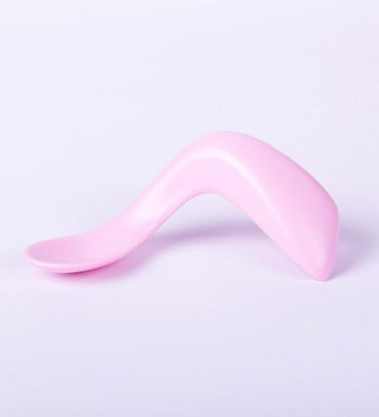 Kizingo Right Handed Toddler Spoon - Grapefruit - 00867591000303