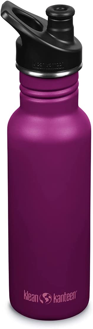 Klean Kanteen Classic Stainless Steel Bottle, 18 oz - Purple Potion - 1008433
