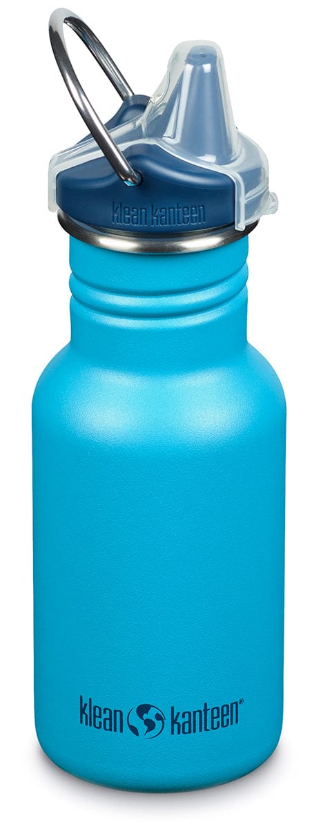 Klean Kanteen Kid Classic Sippy Water Bottle, 12 oz - Hawaiian Ocean - 1010134