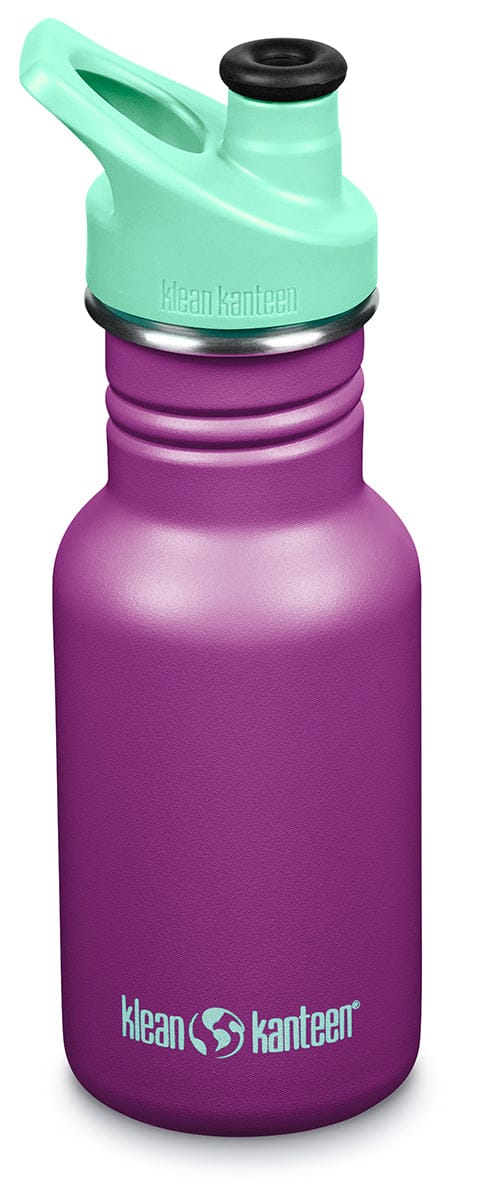 Klean Kanteen Kid Classic Sport Bottle, 12 oz - Sparkling Grape - 1010140