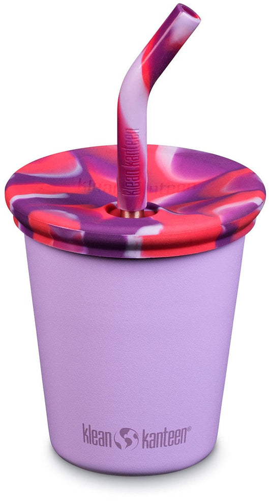 Klean Kanteen Kid Cup with Straw Lid, 10oz - Crocus Petal - 1010149