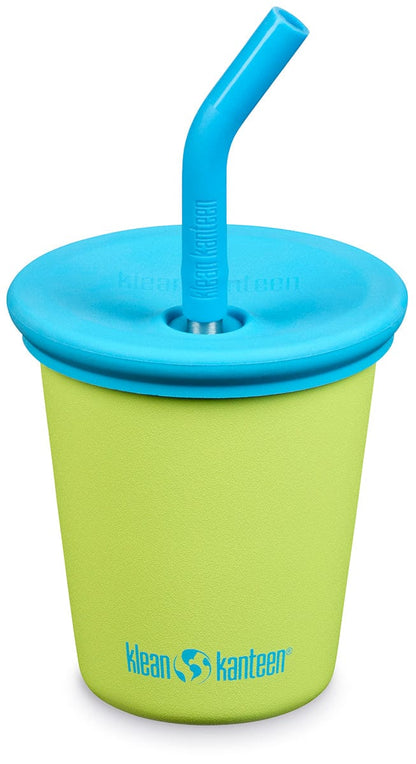 Klean Kanteen Kid Cup with Straw Lid, 10oz - Juicy Pear - 1010146