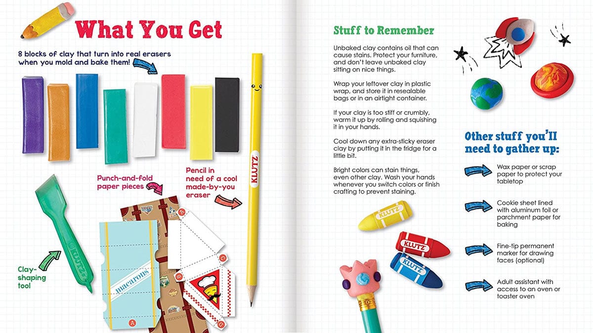 Klutz Make Your Own Mini Eraser - 803750