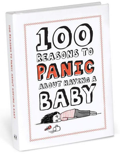 Knock Knock 100 Reasons to Panic about Having a Baby - 50015-KNOCK