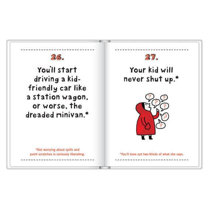 Knock Knock 100 Reasons to Panic about Having a Baby - 50015-KNOCK