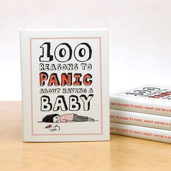 Knock Knock 100 Reasons to Panic about Having a Baby - 50015-KNOCK