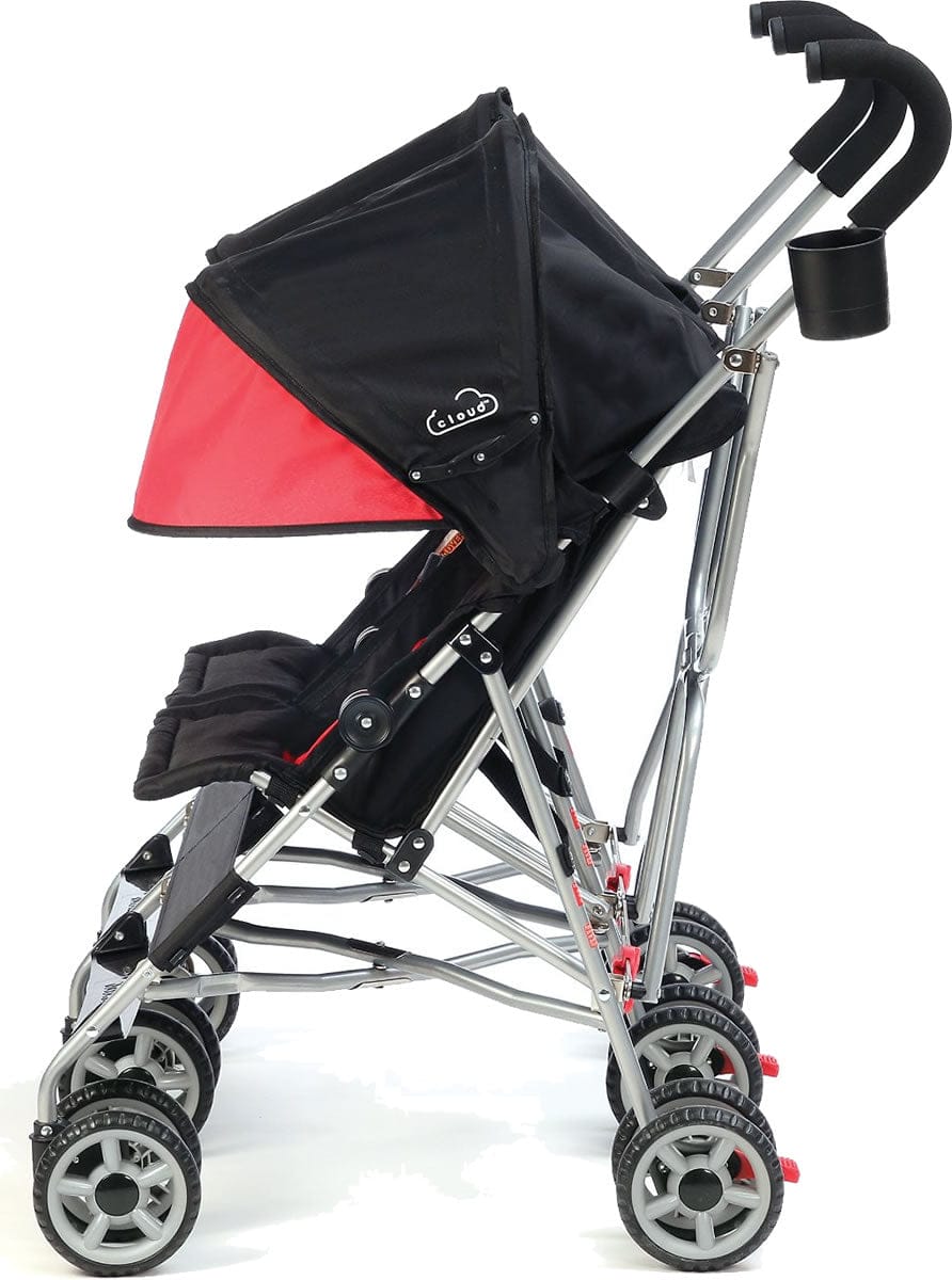 Kolcraft Cloud Double Umbrella Stroller - Scarlett Red - KT010-SCR1