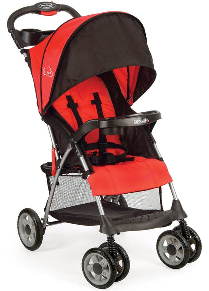 Kolcraft Cloud Plus Lightweight Compact Stroller - Fire Red - KL029-FRR1
