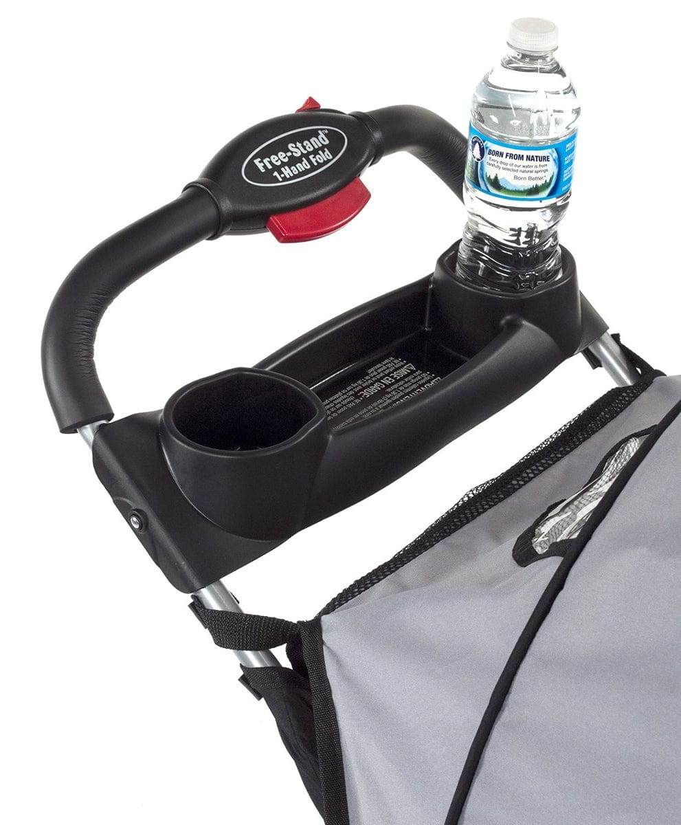 Kolcraft Cloud Plus Lightweight Compact Stroller - Slate Black