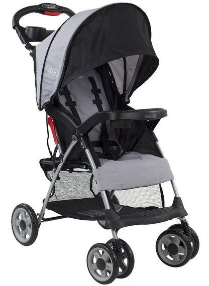 Kolcraft Cloud Plus Lightweight Compact Stroller - Slate Black