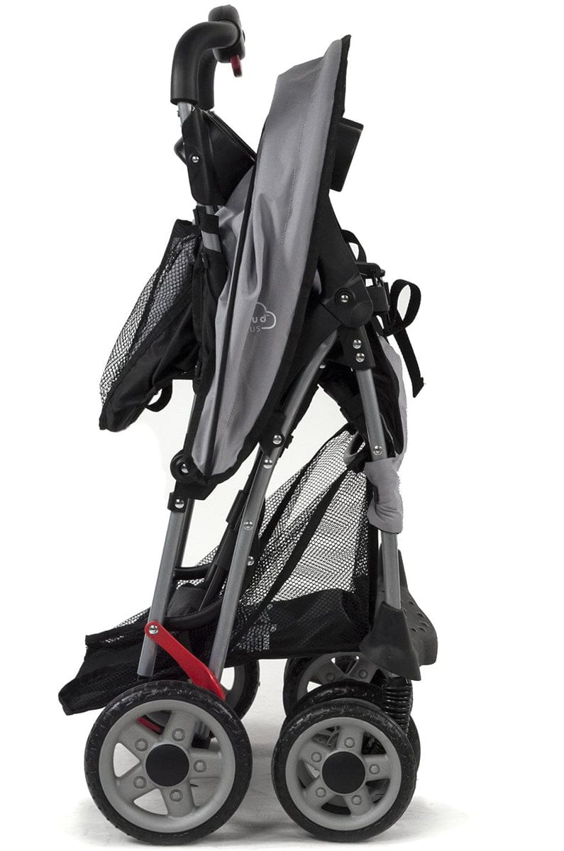 Kolcraft Cloud Plus Lightweight Compact Stroller - Slate Black