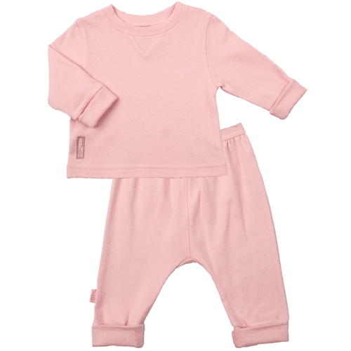 Kushies Baby 2 Piece Set in Pink- 6 Month - A461-06-05