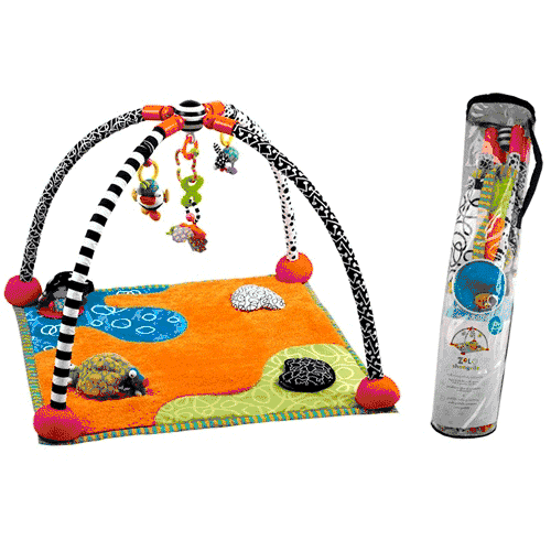Kushies Zolo Shangrila Multi-Sensory Activity Mat & Portico Archway Accessory - 80025