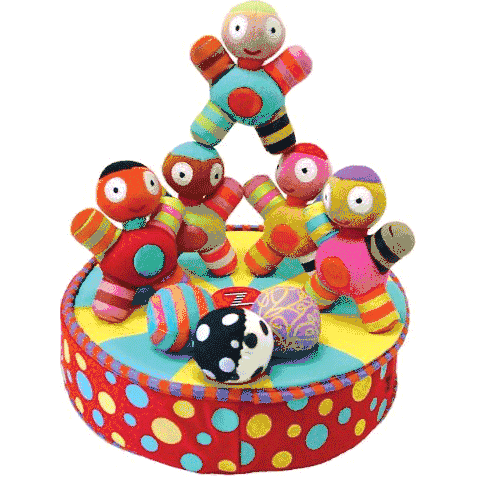 Kushies Zolo Stacrobats Magnetic Stacking Acrobats - 80013