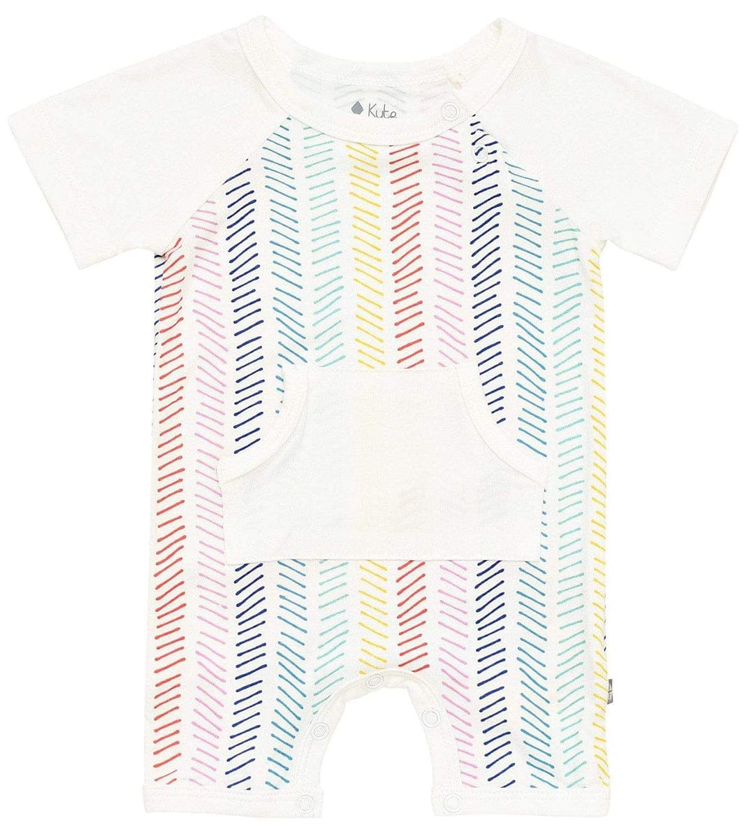 Kyte Baby Printed Short All - Herringbone (12-18 months) - HB1465SP21-4