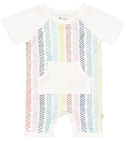 Kyte Baby Printed Short All - Herringbone (12-18 months) - HB1465SP21-4