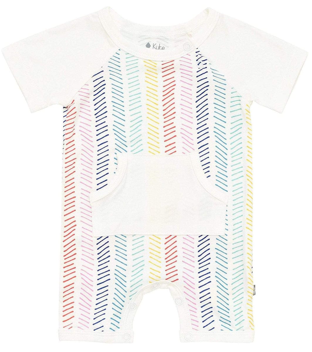 Kyte Baby Printed Short All - Herringbone (18-24 months) - HB1465SP21-5