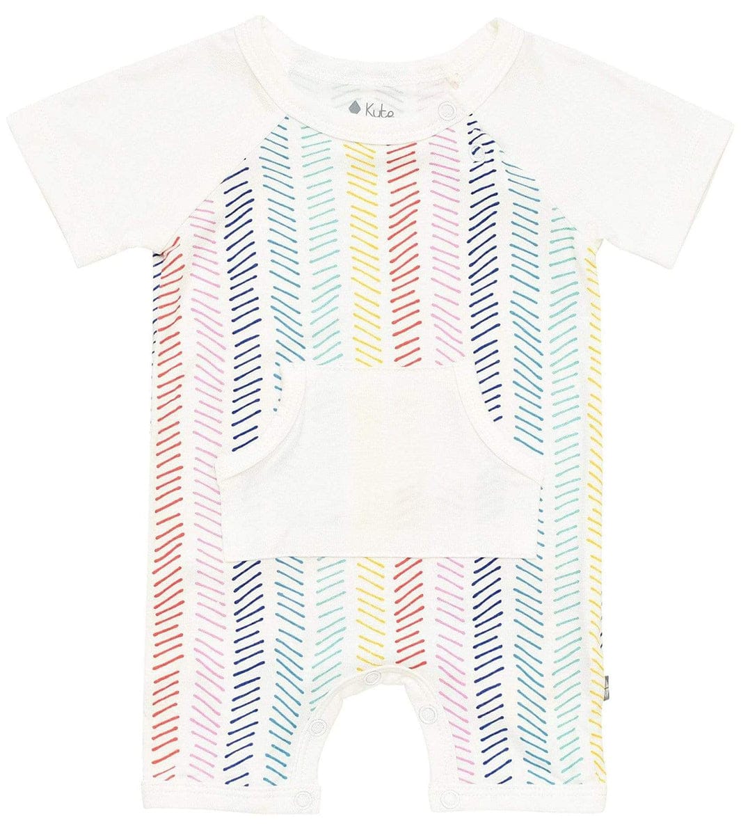 Kyte Baby Printed Short All - Herringbone (3-6 months) - HB1465SP21-2
